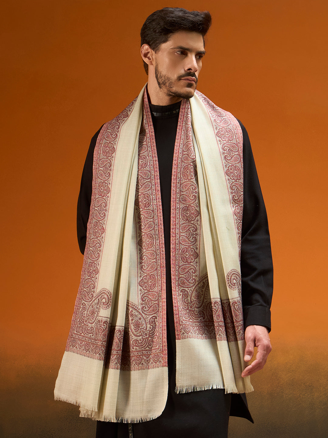 Men Naqsh Jamawar Shawl