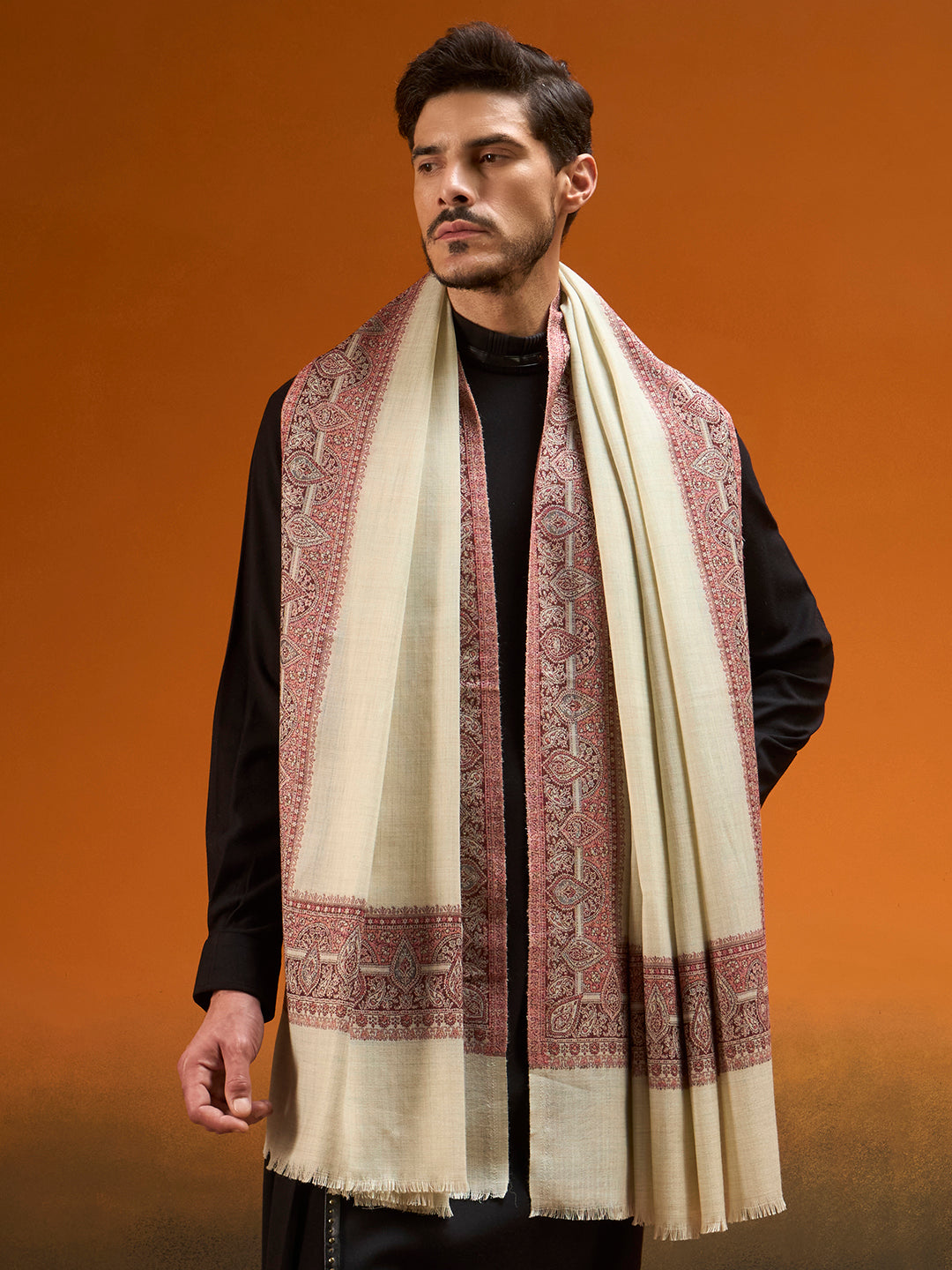 Men Shikoh Shawl Jamawar Shawl
