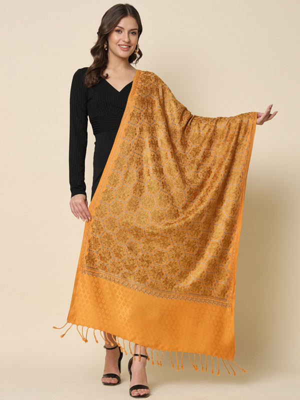 Women's Shalimaar Embroidered Stole (Size 71X203 CM)