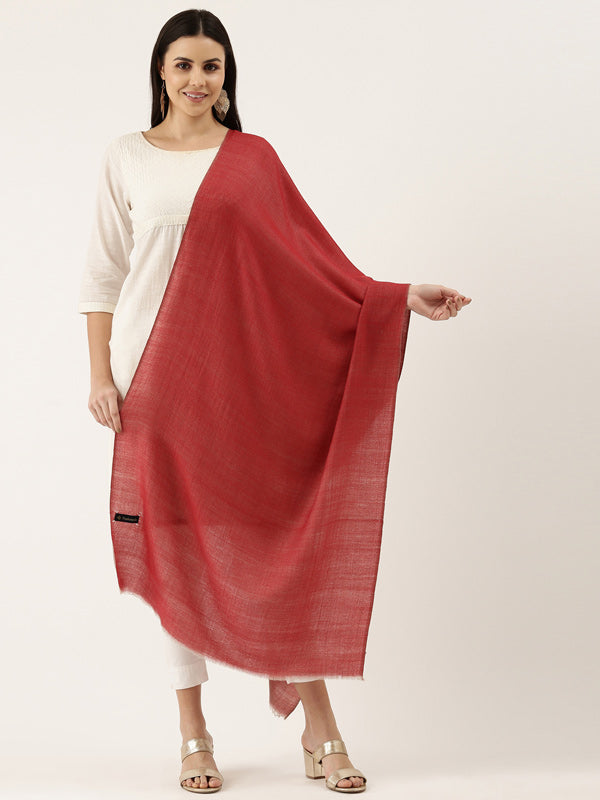 Fine Pashmina Wool Blend Stole (Size : 71X203 CM)