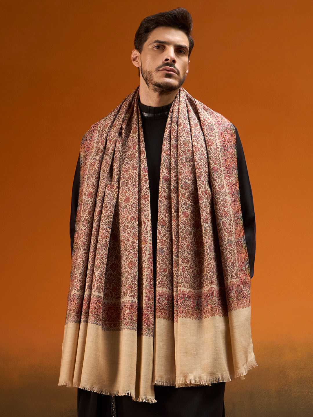Men Fleur Royale Jamawar Shawl