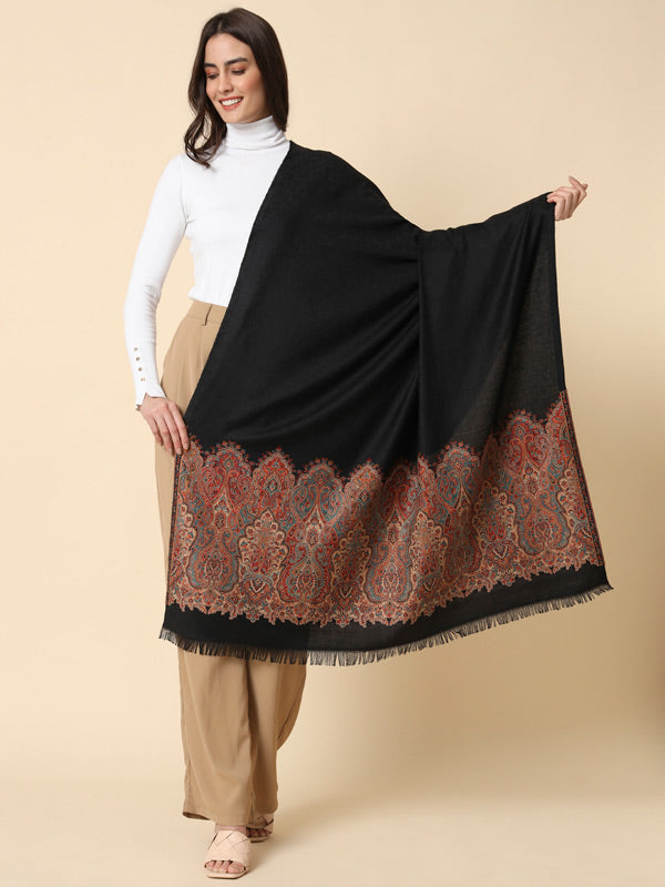 Pashmoda Women's Kaani Woven Design Shawl (Size: 101 X 203 Cms)