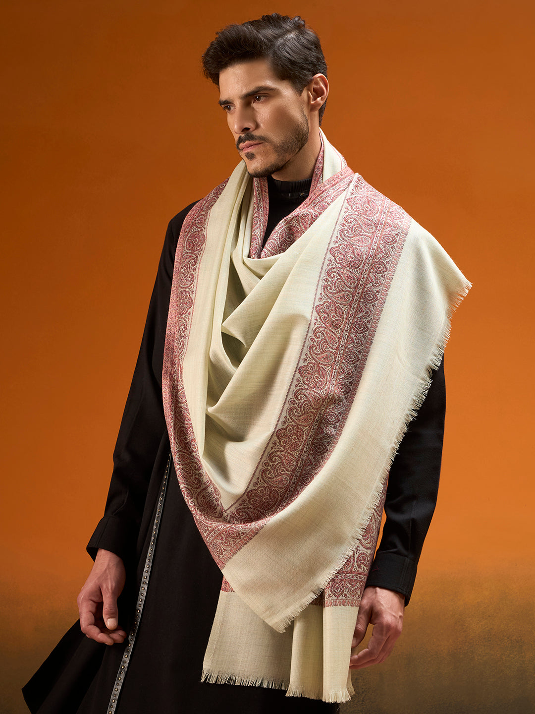 Men Naqsh Jamawar Shawl