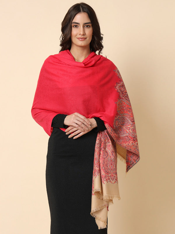 Women's Firoza Kaani Woven Design Shawl (Size: 101 X 203 Cms)