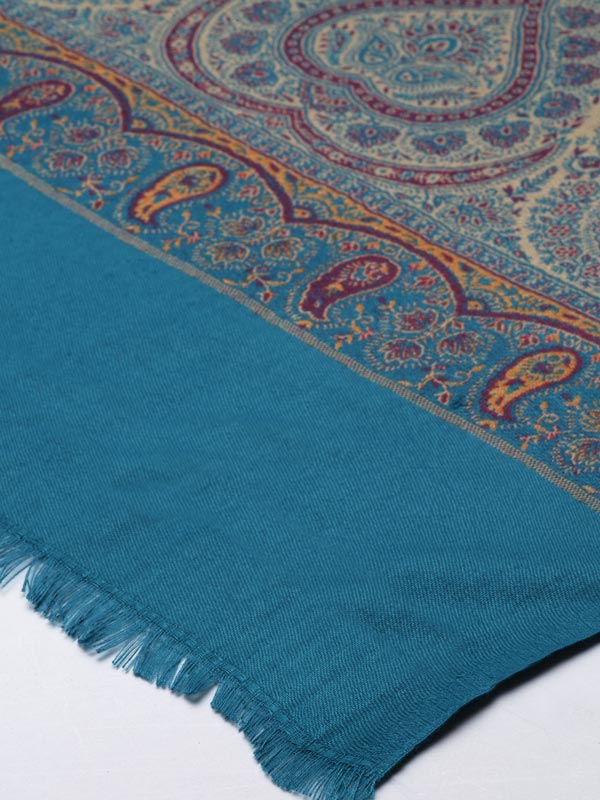 Women's Kashmiri Jamawar Shawl (Size: 101 X 203 CM)