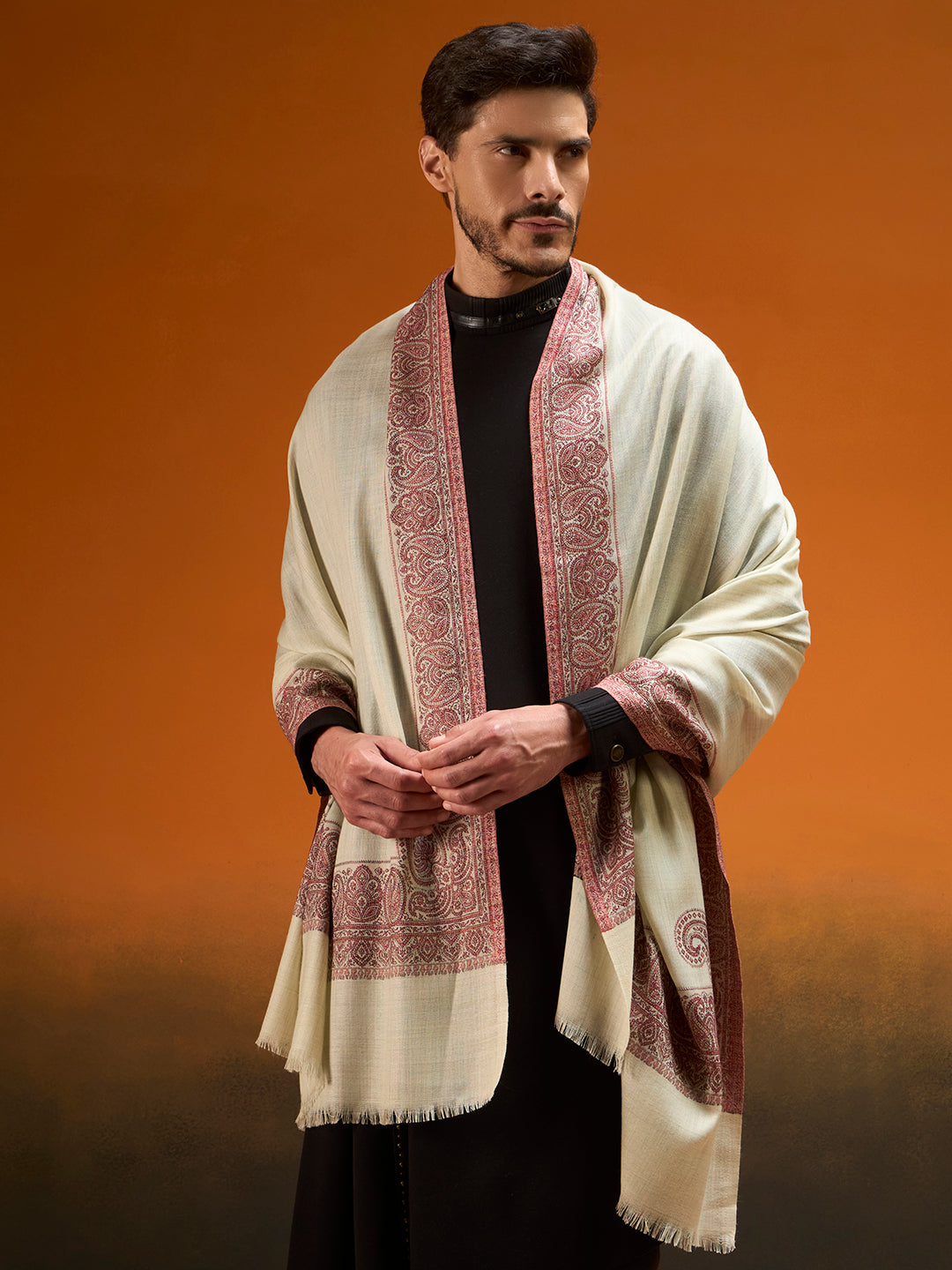 Men Naqsh Jamawar Shawl