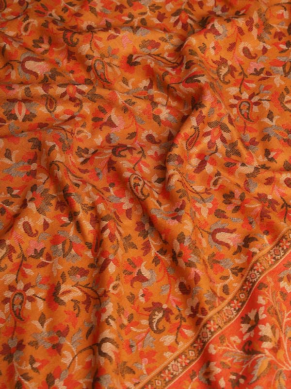 Women Dastaan Woven Design Jamawar Shawl (Size 101X203 CM)