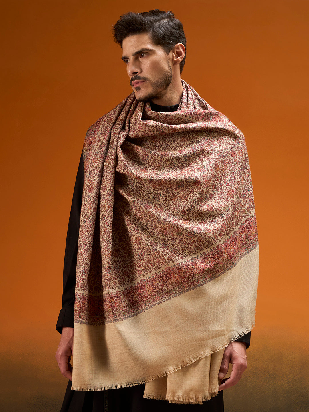Men Fleur Royale Jamawar Shawl
