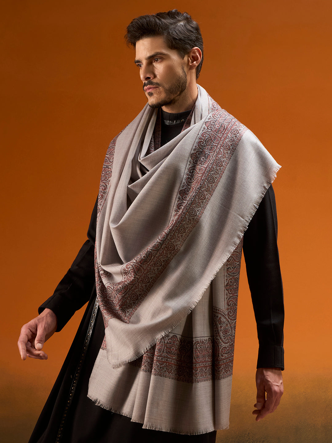 Men Naqsh Jamawar Shawl