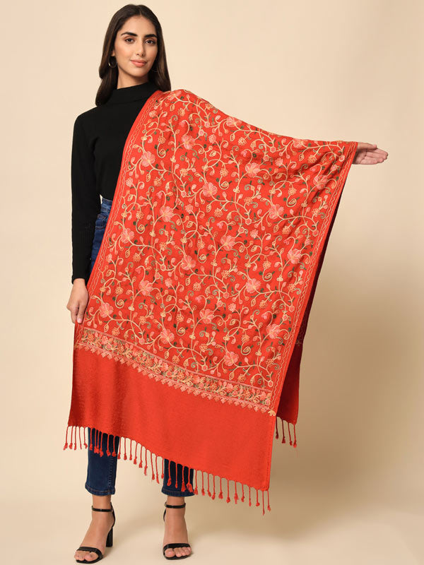 Women Khushnuma Embroidered Stole (Size 71X203 CM)