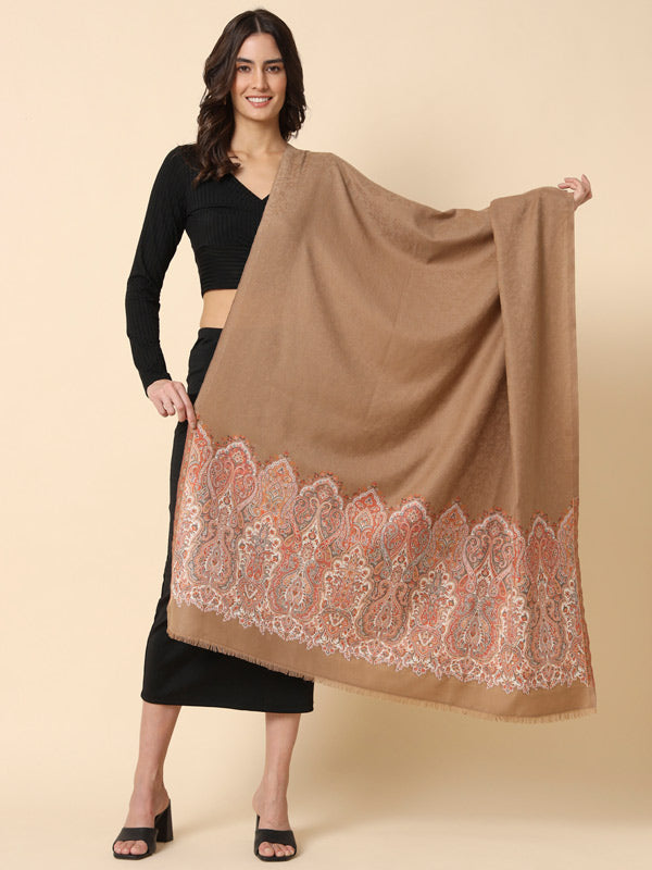 Women's Firoza Kaani Woven Design Shawl (Size: 101 X 203 Cms)