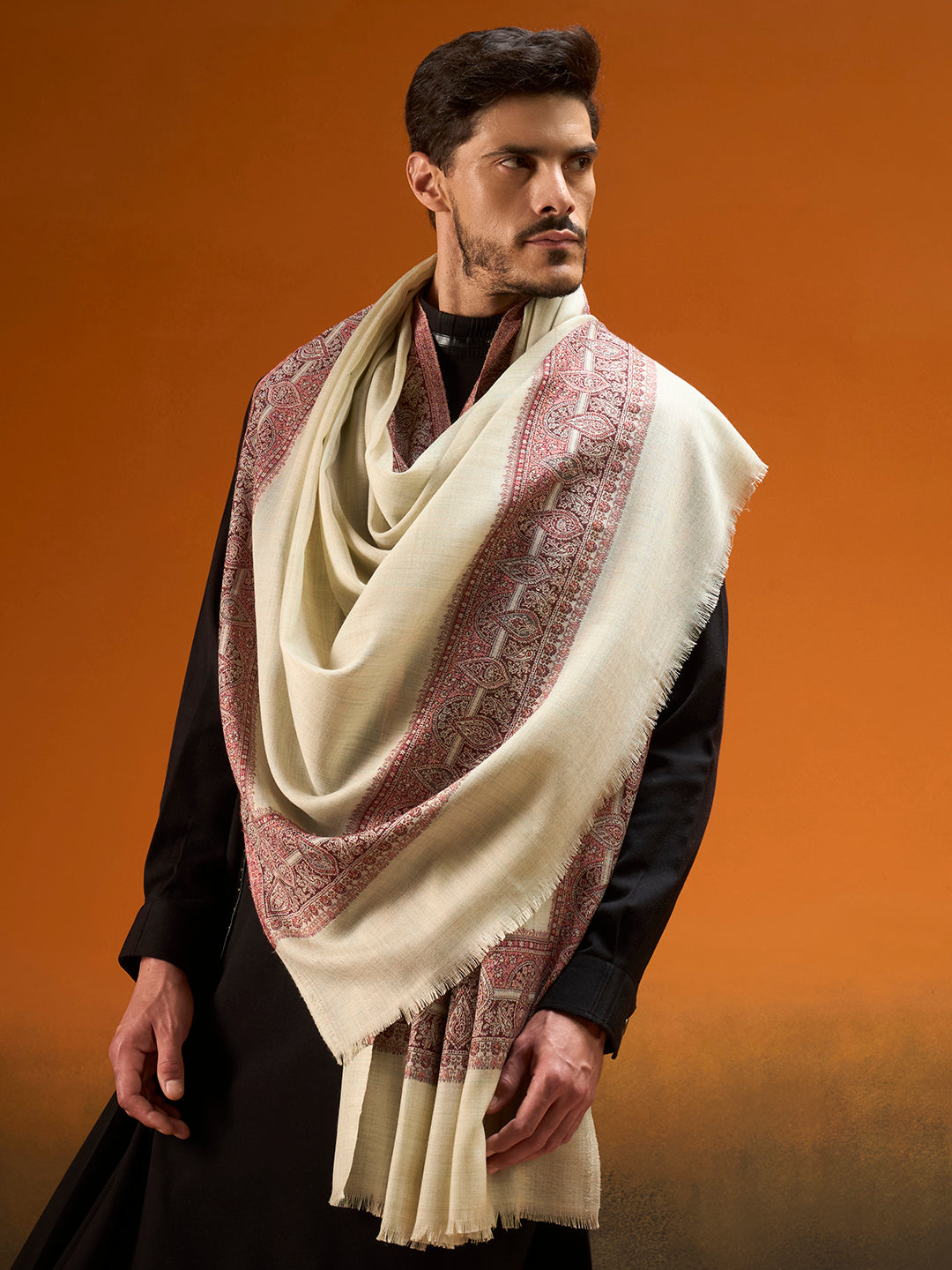 Men Shikoh Shawl Jamawar Shawl