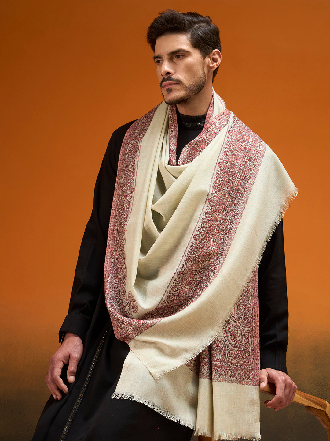Men Naqsh Jamawar Shawl