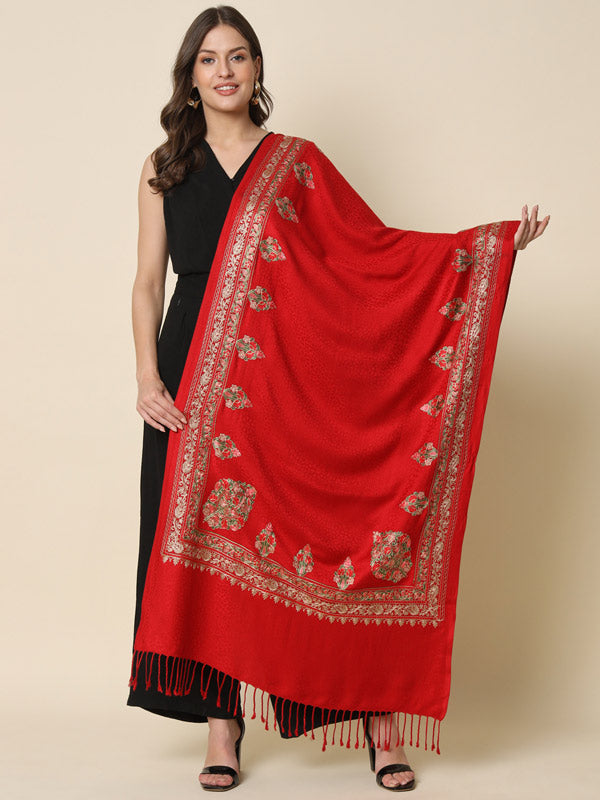 Women's Gulzaar Embroidered Stole (Size 71X203 CM)