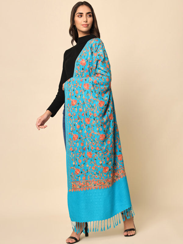 Women Khushnuma Embroidered Stole (Size 71X203 CM)