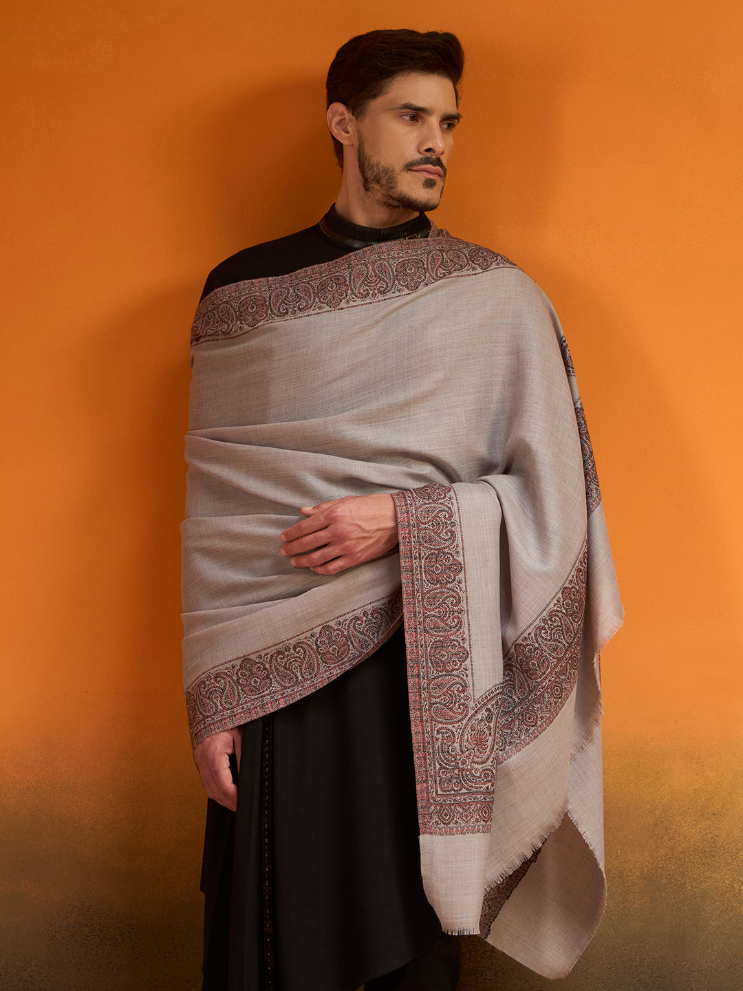 Men Naqsh Jamawar Shawl