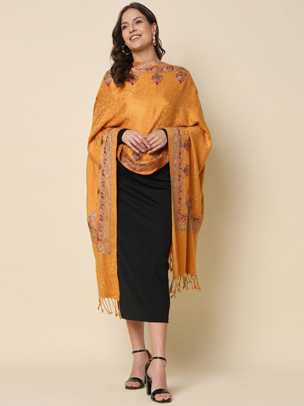 Women's Gulzaar Embroidered Stole (Size 71X203 CM)