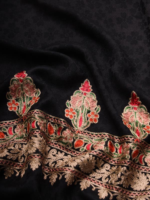 Women's Gulzaar Embroidered Stole (Size 71X203 CM)