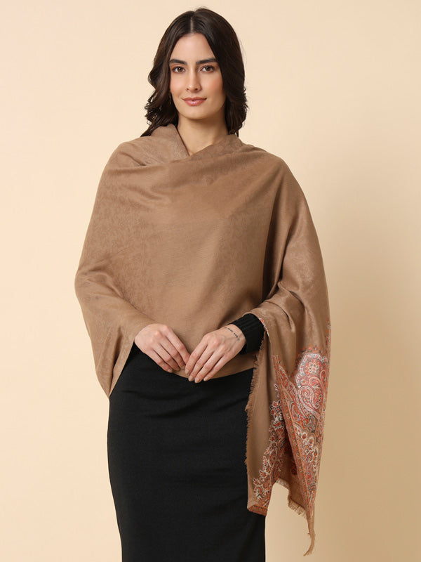 Women's Firoza Kaani Woven Design Shawl (Size: 101 X 203 Cms)