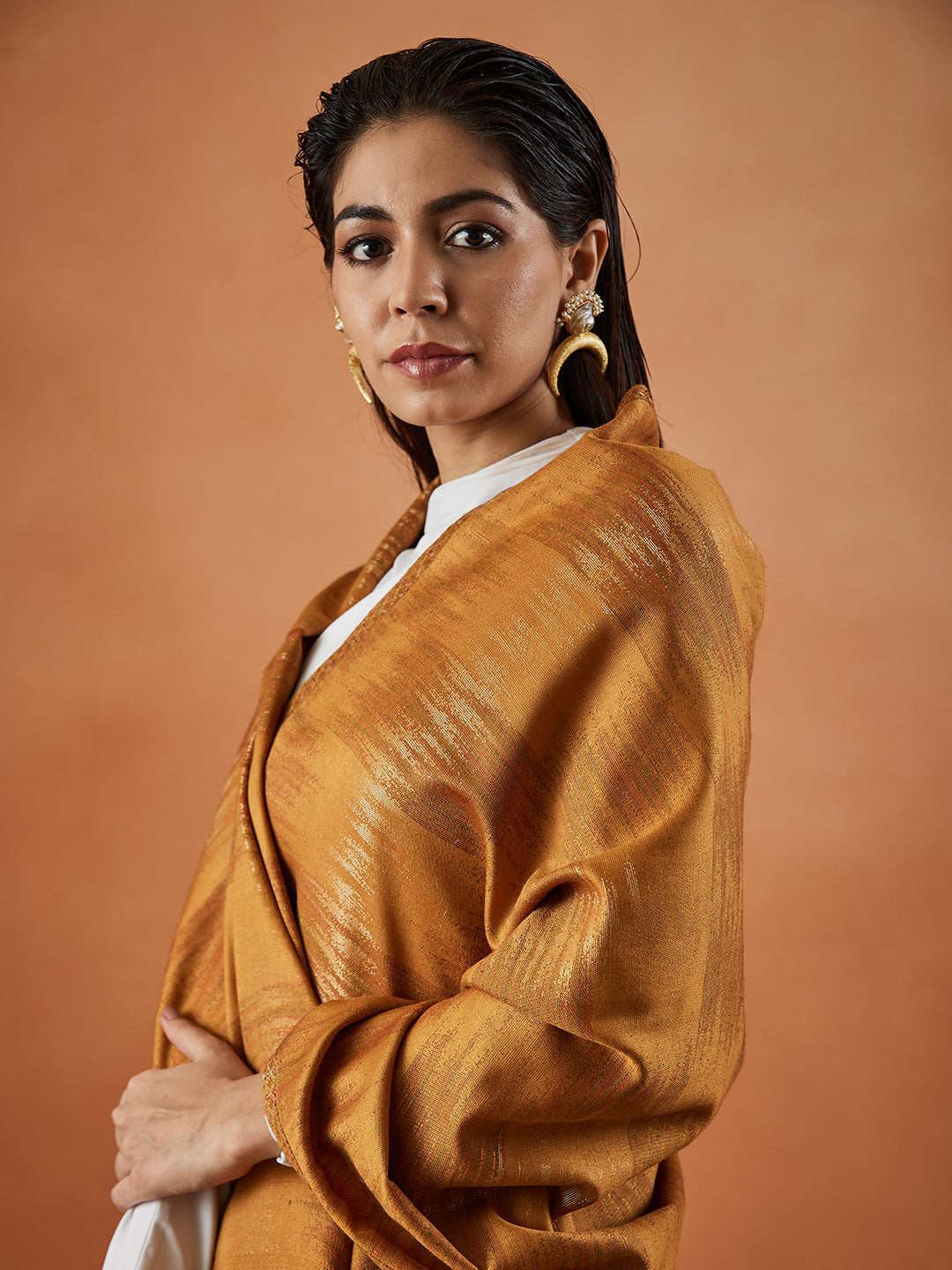 Pashmoda Women Rukhsaar Kaani Stole (Size : 71X203 CM)