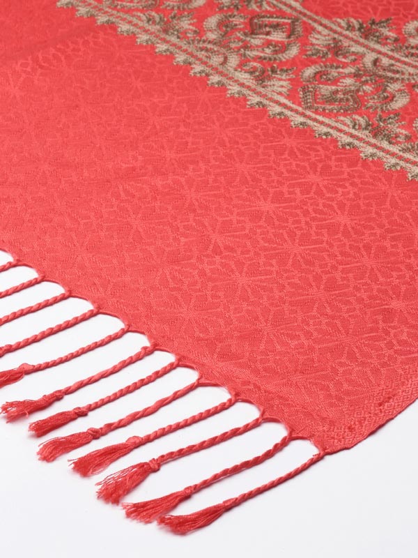 Women's Zarif Kashmiri Aari Embroidery Stole (Size: 71X203 CM)