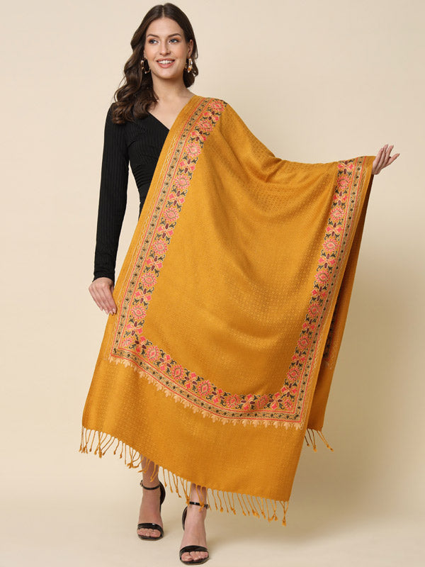 Women's Bahaar Embroidered Stole (Size 71X203 CM)