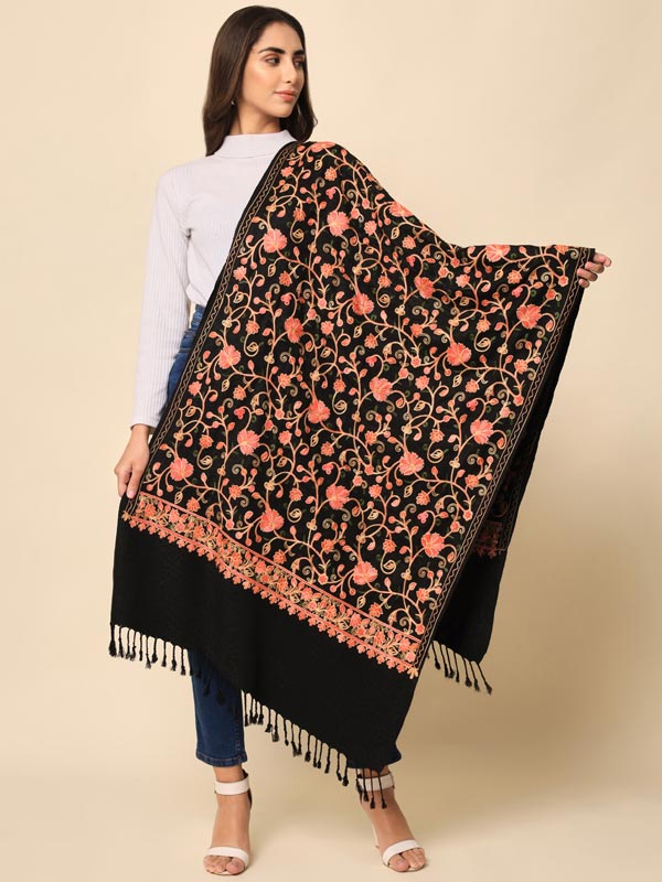 Women Khushnuma Embroidered Stole (Size 71X203 CM)