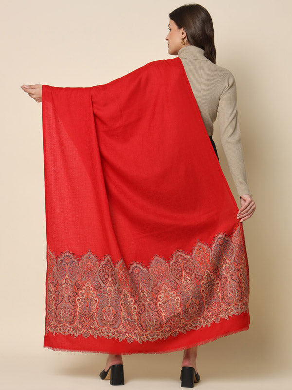 Women's Firoza Kaani Woven Design Shawl (Size: 101 X 203 Cms)