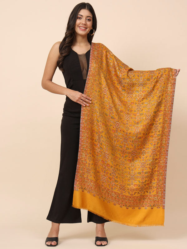 Women’s Ghazal Kaani Zari Stole (Size 72X208 Cms)