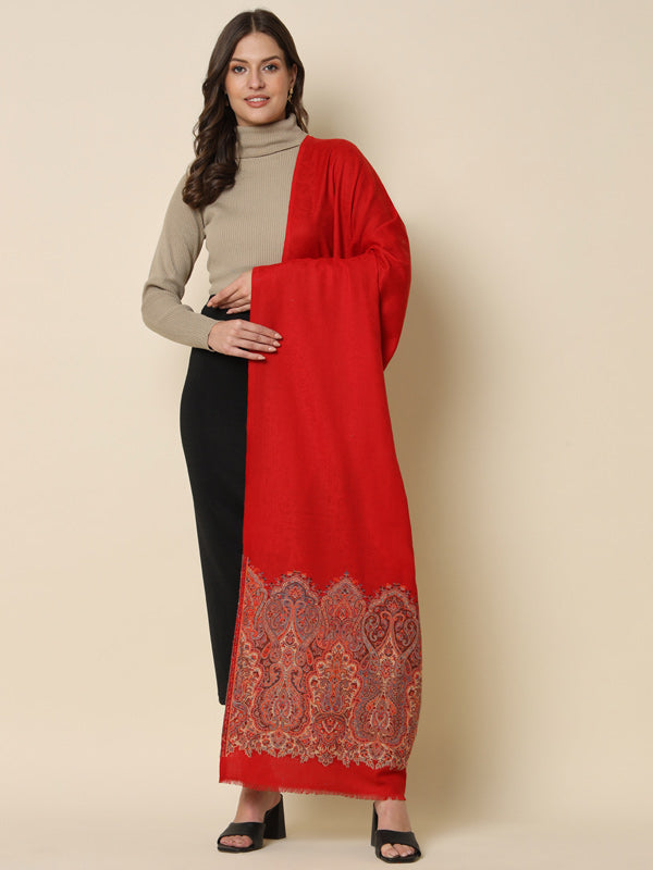 Women's Firoza Kaani Woven Design Shawl (Size: 101 X 203 Cms)