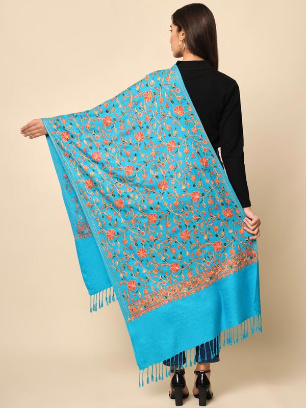 Women Khushnuma Embroidered Stole (Size 71X203 CM)