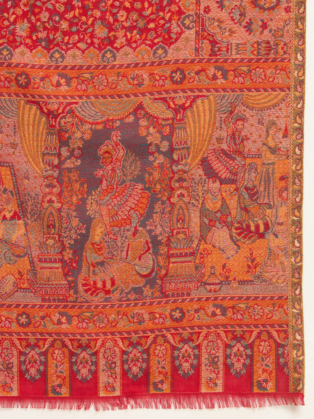 Women Persian Court kaani stole