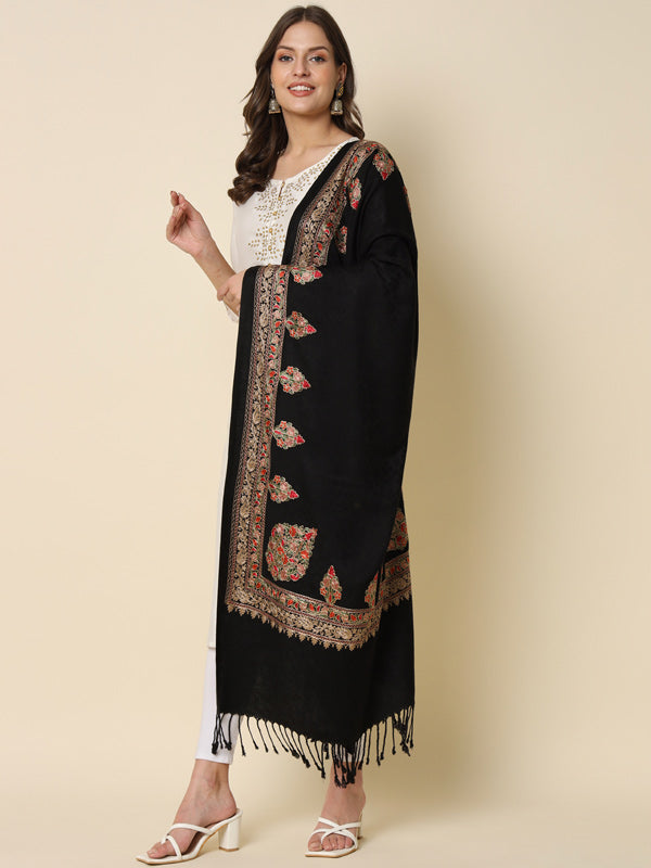 Women's Gulzaar Embroidered Stole (Size 71X203 CM)