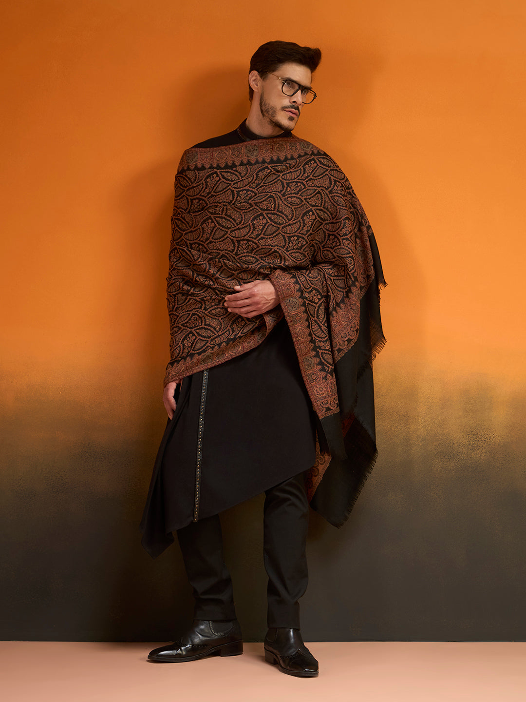 Men Shahi Jaal Jamawar Shawl