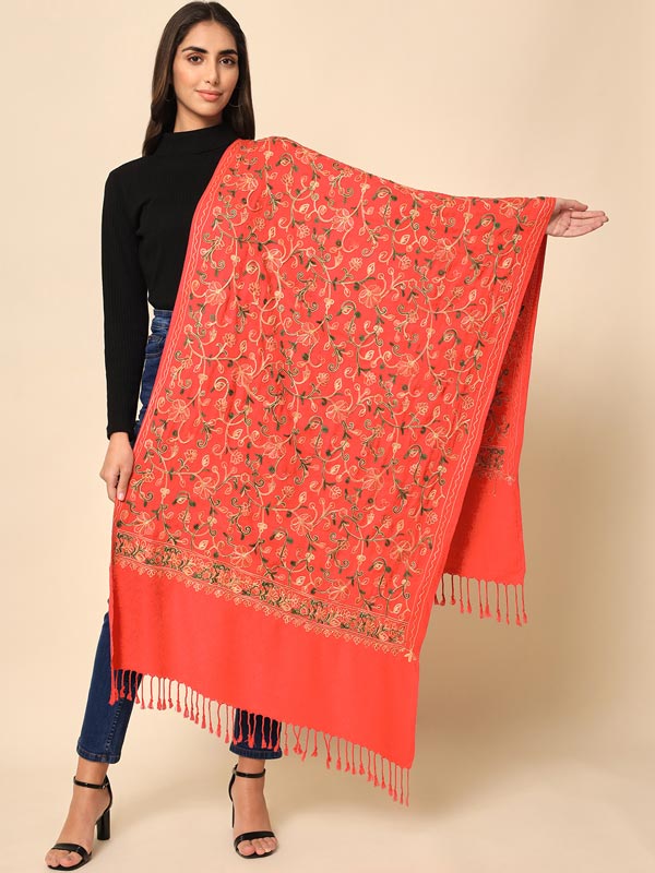 Women Khushnuma Embroidered Stole (Size 71X203 CM)