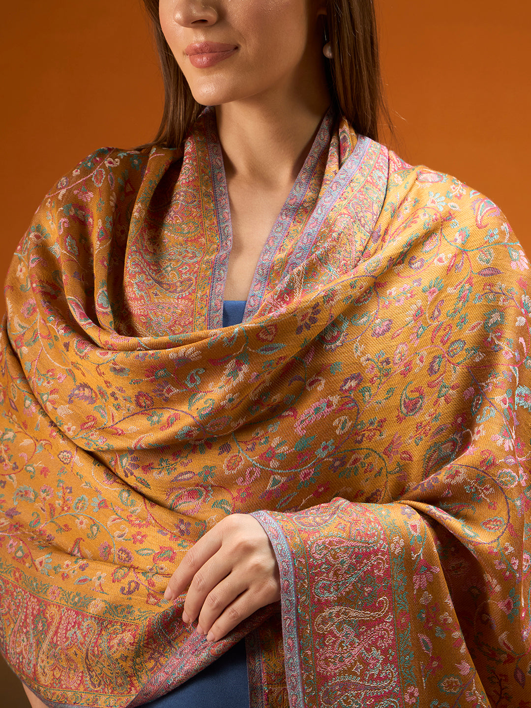 Women Imperial Royal botanica Kaani Stole