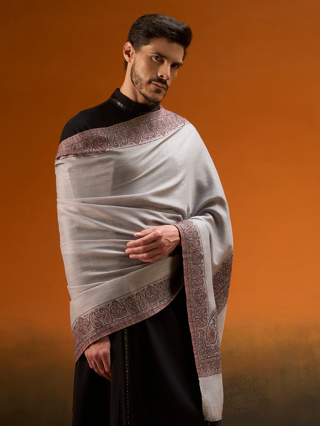 Men Naqsh Jamawar Shawl