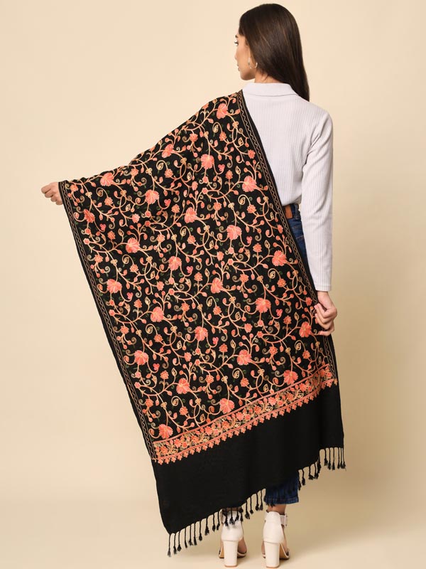 Women Khushnuma Embroidered Stole (Size 71X203 CM)