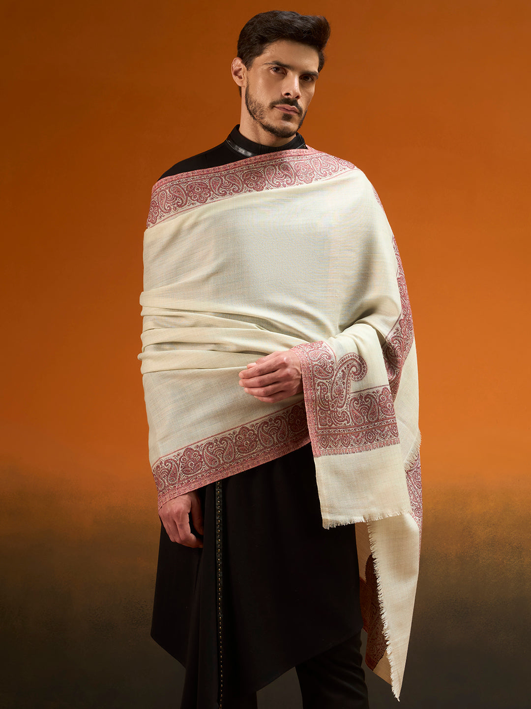 Men Naqsh Jamawar Shawl