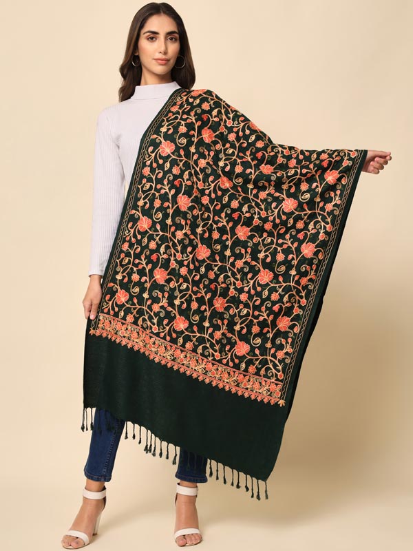 Women Khushnuma Embroidered Stole (Size 71X203 CM)