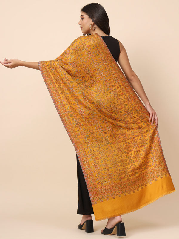 Women’s Ghazal Kaani Zari Stole (Size 72X208 Cms)