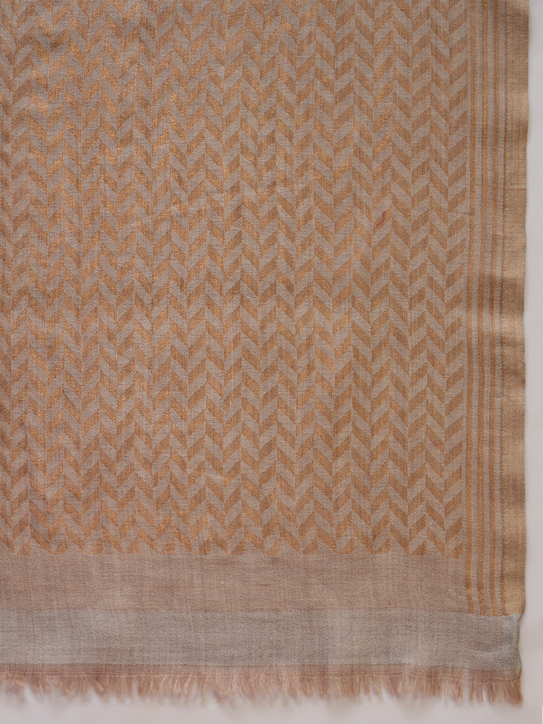 Women Heritage chevron Zari Stole