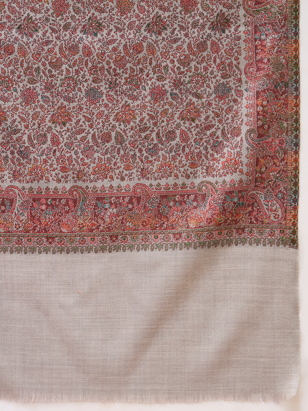 Women Fleur Royale Kashmiri Jamawar Woven Shawl