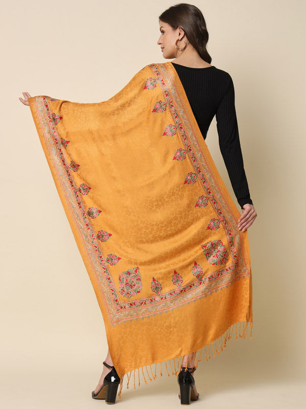 Women's Gulzaar Embroidered Stole (Size 71X203 CM)