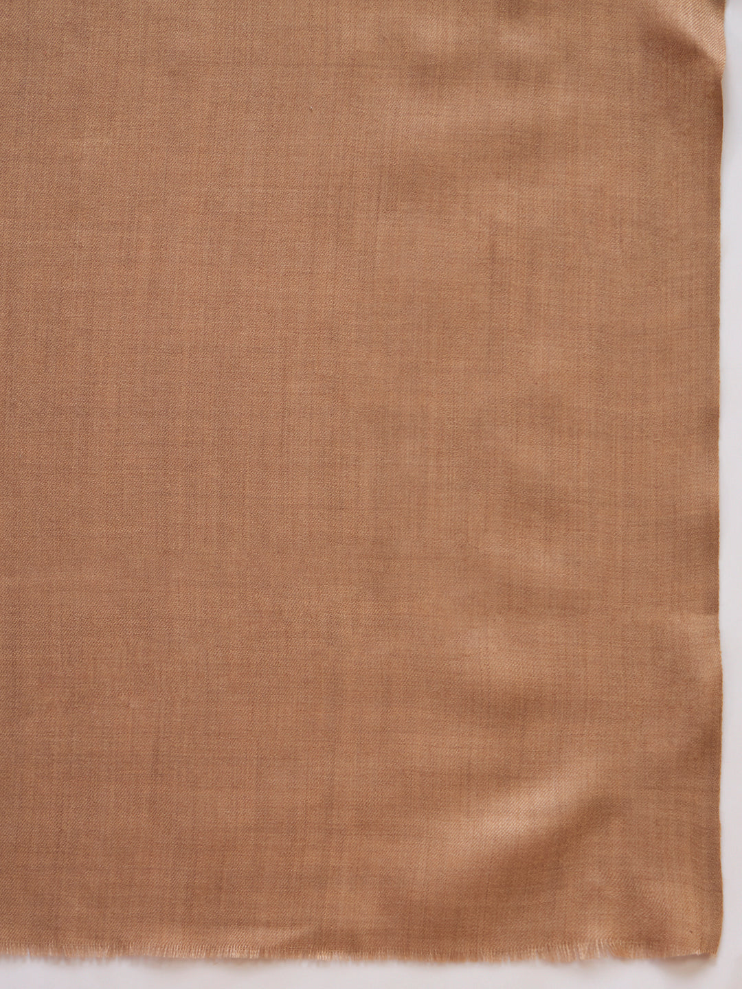 Women Verdant Grace Fine Wool Blend Solid Melange Shawl