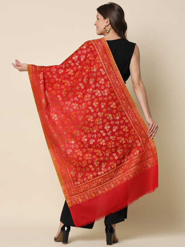 Women's Gulzaar Embroidered Stole (Size 71X203 CM)