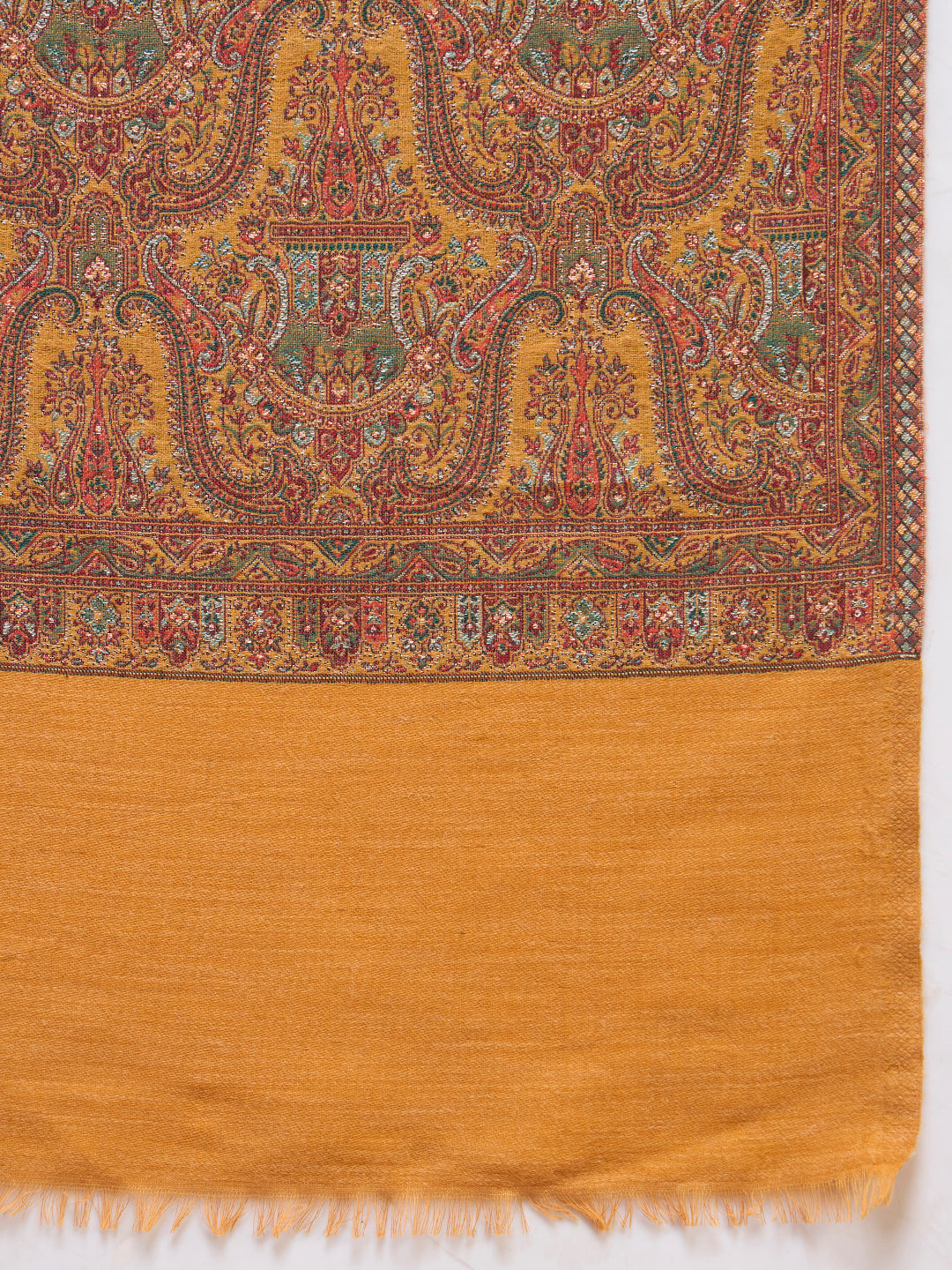 Men Gulnaar Royale Reversible Kaani Zari Shawl