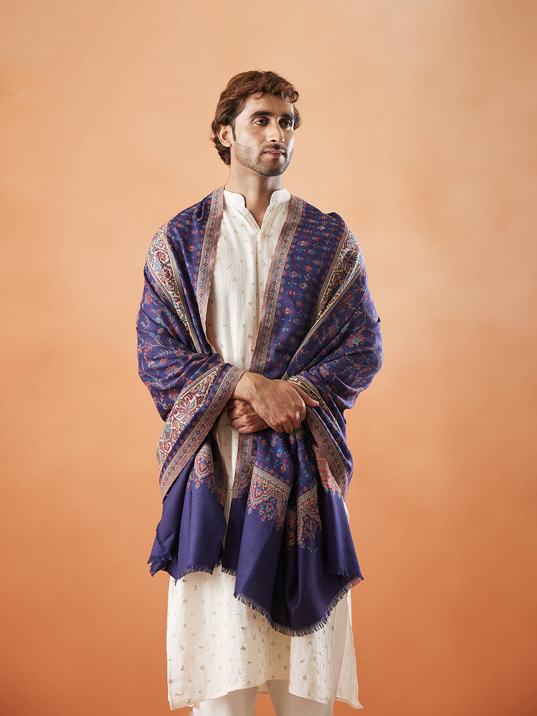 Men Khwaab Jamawar Shawl (Size: 101x203 Cm)