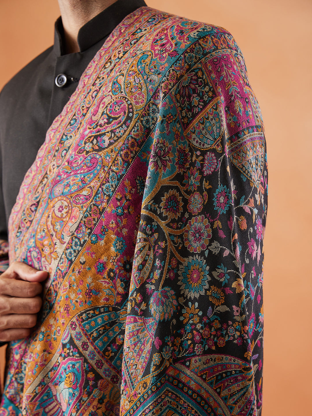 Mens Chandrika Kaani Shawl (Size: 101x203 Cm)