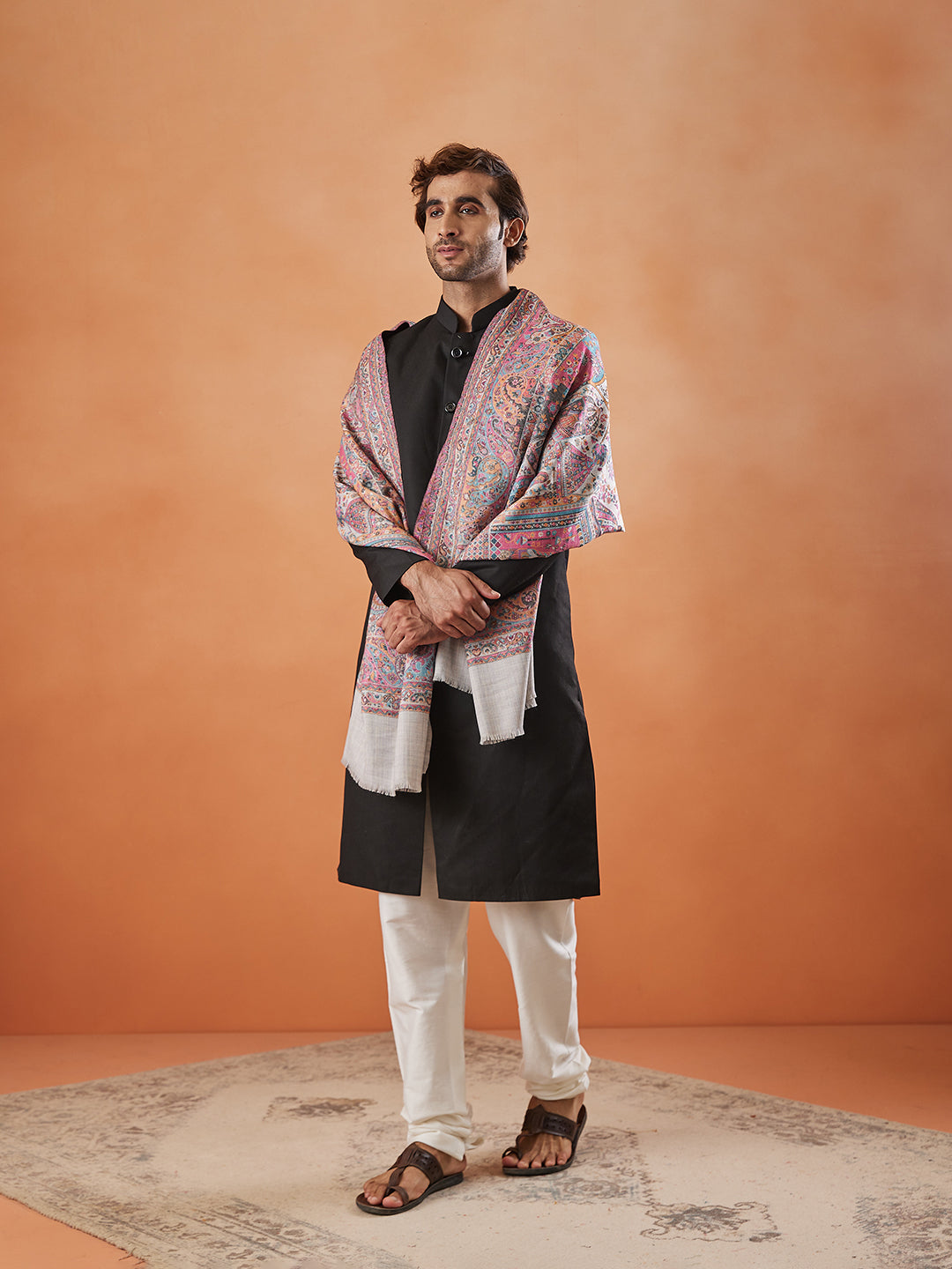 Mens Khushnuma Kaani Shawl (Size: 101x203 Cm)